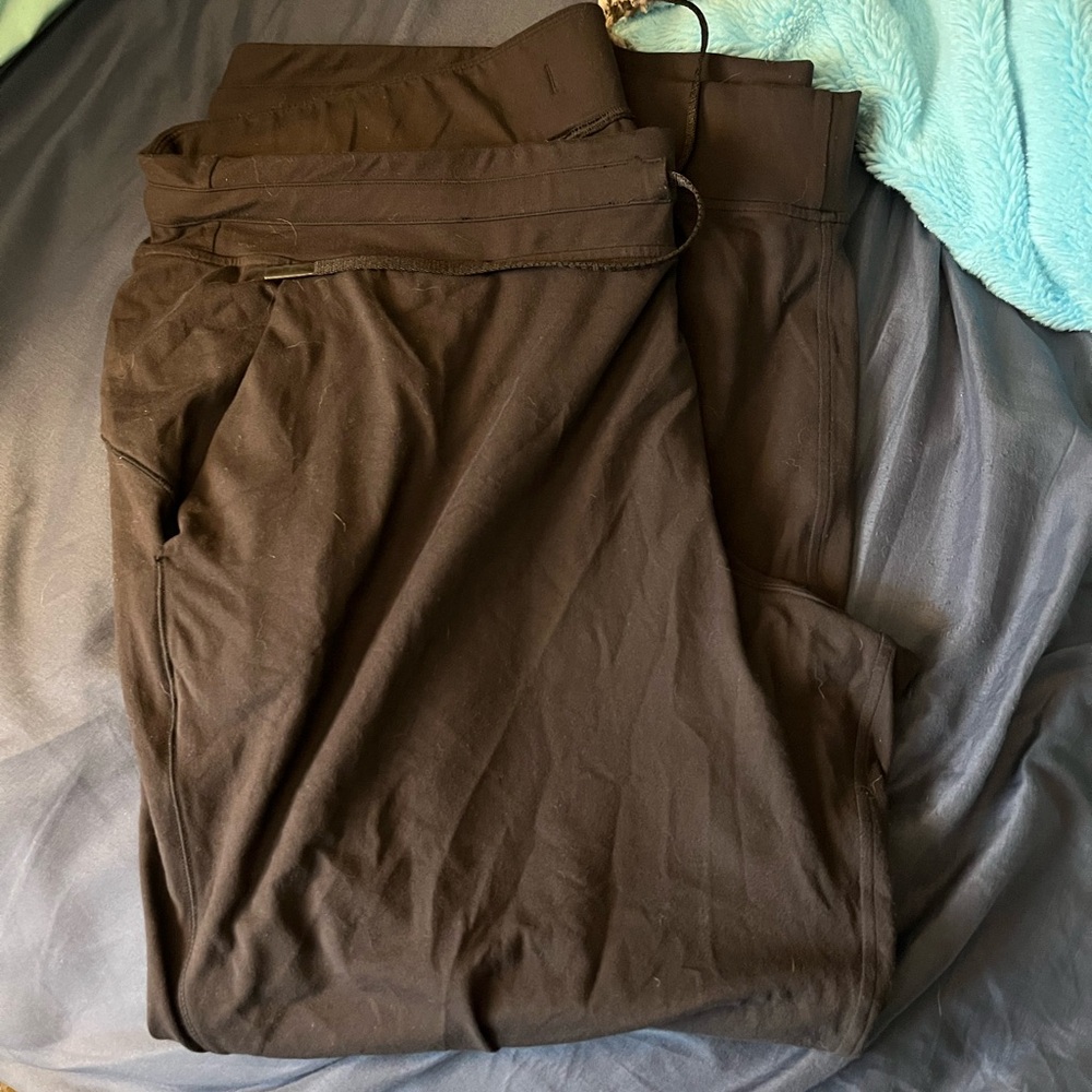 Lululemon Black Joggers size 20